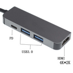 4-in-1 USB-C Hub